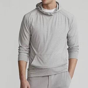 RLX Ralph Lauren Men's Golf Hoodie Grey Wicking Lightweight Stretch Size L New